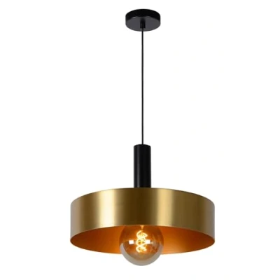 Immagine di Lucide Lampada a sospensione Giada oro nero Ø 40 cm