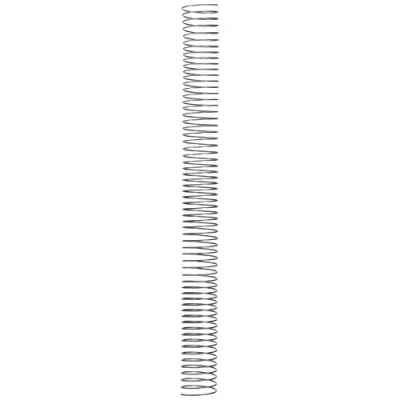 Immagine di Fellowes ESP026 Spirali in metallo per rilegare, passo da 5:1 (59 fori), 26 mm 30 argento