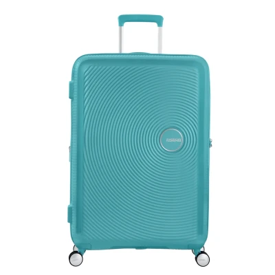 Immagine di American Tourister Soundbox Trolley 4ROLLEN Trolley, Taglia: Small, Turquoise tonic