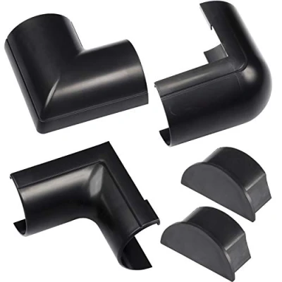Immagine di D Line CLOAP5025B Accessori a Scatto Canalina = 50mm (Larghezza) x 25mm (Altezza) Nero