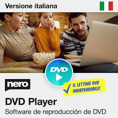 Immagine di Nero Software DVD Player Media Playback Riproduzione di 1 PC Windows 11 / 10 8 7 (Unlimited)