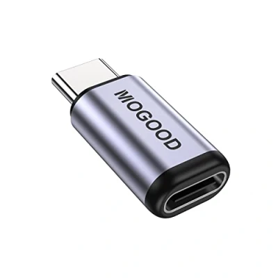 Immagine di MOGOOD USB C Adattatore da maschio a femmina, supporto 100W Fast Charging 40 Gbps Trasferimento di dati 8K@60Hz Video output per USB4,Thunderbolt 4/3,laptop,vapore Dock,switch,tablet, telefono