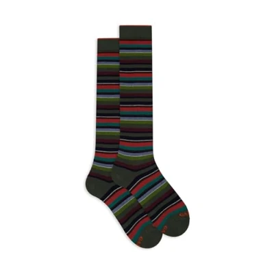 Immagine di Gallo WITH Micro Stripes Calzettoni, Donna, Taglia: One Size, Quercia ribes