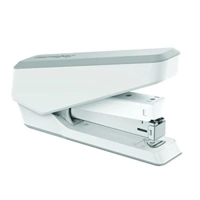 Immagine di Fellowes Cucitrice LX850 a striscia intera con Tecnologia Easy Press e Rivestimento in Microban, Capacità 25 Fogli, Punti da 24/6mm 26/6mm, Colore Bianco