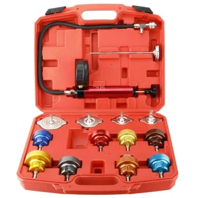 Immagine di FreeTec Tester di Pressione Carburante 14 Pz Kit per Perdita Pompa radiatore