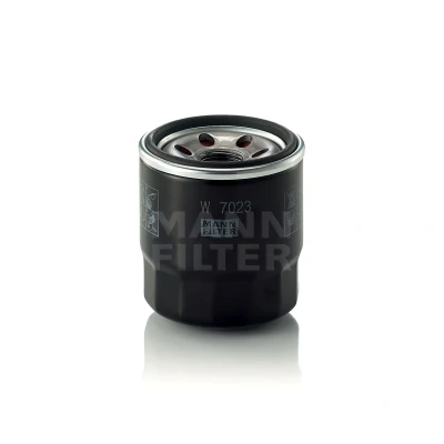 Immagine di MANN FILTER W 7023 Filtro olio M 20 X 1.5 con una valvola blocco arretramento ad avvitamento KIA: Stonic Hatchback, RIO 4, 3 Stufenheck