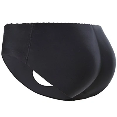 Immagine di Everbellus Taspirante Dona Mutande Imbottite Slip Push Up Glutei, Nero, Large