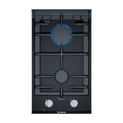 Immagine di Bosch Hob PRB3A6B70 Series 8 Gas. Number of burners/cooking zones 2. Rotary knobs. Black