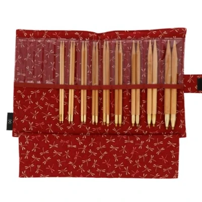 Immagine di Seeknit KA58865 04 Set di Ferri circolari, bambù, Nero, Mittelgroße/Große