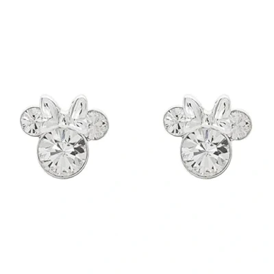 Immagine di Disney Minnie Mouse E905162RAPRL Orecchini in Argento sterling con pietra portafortuna, sterling, cristallo