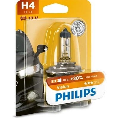 Immagine di K2 AH416 Lampadina, faro di profondità H4 12V 60/55W P43t 38 Alogeno FIAT: 500X, Grande Punto Hatchback, Panda III Hatchback