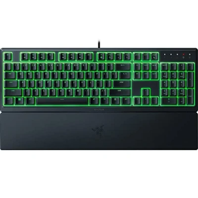 Immagine di Razer Ornata V3 X Tastiera a membrana basso profilo Chroma RGB (interruttore ibrido membrana, poggiapolsi ergonomico) US Layout Nero