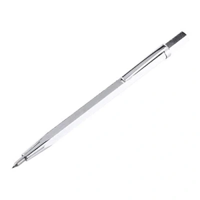 Immagine di Walfront 1Pc Scriber Tool Punta in Carburo Penna per Incisione Intagliare Incisore Vetro/Ceramica/Lamiera, Portatile Simile a con Clip e Magnete(Silver)