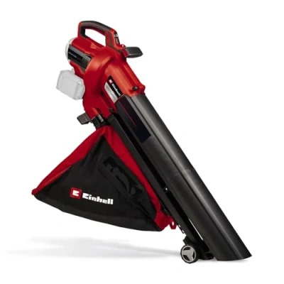 Immagine di Einhell Professional VENTURRO 36/240 Power X Change Aspiratore per fogli senza fili (36 V, potenza di aspirazione 740 m3/h max., sacco collettore 45 L, soffiaggio fino a 240 km/h, batteria)