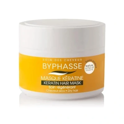 Immagine di Byphasse Set di 4 Maschera per capelli alla cheratina liquida secchi e opachi, 250 ml