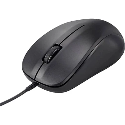 Immagine di Renkforce RF WEM 110 Mouse USB Ottico Nero 3 Tasti 1000 dpi