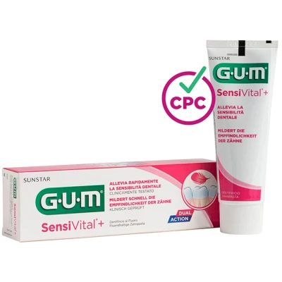 Immagine di GUM SENSIVITAL + DENTIFRICIO 75ML