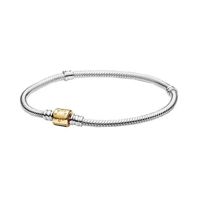 Immagine di PANDORA Bracciale con ciondolo serpente Le signore argento sterling Non è un gioiello Altra forma 599347C00, 17 cm