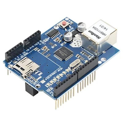 Immagine di Ethernet Shield W5100 for Arduino 100% Compatible Scudo di alta qualità per compatibile al
