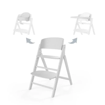 Immagine di cybex GOLD Seggiolone Click &amp; Fold 3 in 1 All White