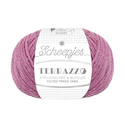 Immagine di Scheepjes Terrazzo Cotone Filato, 724 Garofano, 1x50g