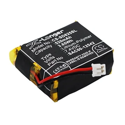 Immagine di CS SD825SL Batterie 520mAh compatibile con [SportDog] D 1875, HoundHunter 3225, Launcher Transmitter, SAC00 13794, SD 1825, 1825 CAMO Wetland Hunter, S
