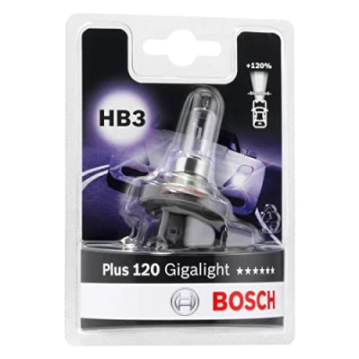 Immagine di Bosch HB3 Plus 120 Gigalight lampadina faro, 12 V 60 W P20d, x1