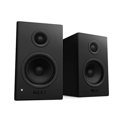Immagine di NZXT Relay Altoparlanti da scrivania per PC AP SPKB2 EU Gamma sonora completa 80 Watt High Dynamic Range Tweeter con cupola in seta Woofer fibra di vetro Neri