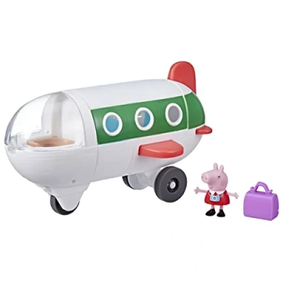 Immagine di Peppa Pig Air Peppa, Aereo Giocattolo per età Prescolare, Ruote Che Girano, 1 Action Figure, Accessorio, dai 3 Anni in su, Multicolore