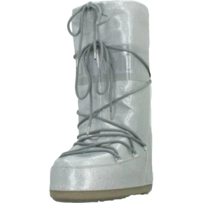 Immagine di Moon Boot modello MB ICON GLITTER BLACK, argento, 35/38 EU