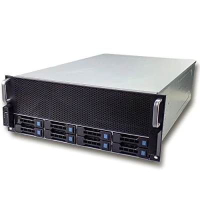 Immagine di FANTEC SRC 4080X08 4U 8xSAS&amp;SATA without PSU 8x3.5&quot;/2.5&quot;+2x2.5&quot; internal HDD/SSD, 680mm, 6G backplane