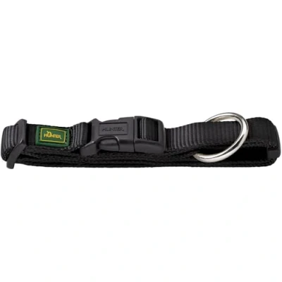 Immagine di HUNTER VARIO PLUS Collare per cani, con scarico della trazione, resistente, flessibile, chiusura a scatto, M L/2,0, nero