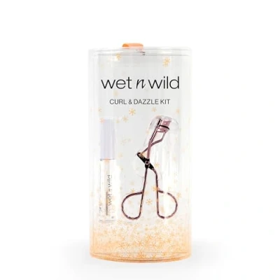 Immagine di Wet n Wild Curl and Dazzle Kit, Set Makeup Occhi con Mascara Clear e Piega Ciglia, Formula Idratante Vitamina Proteina di Soia, Effetto Naturale Nutriente, Make up Regalo
