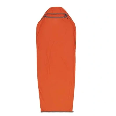 Immagine di Sea to Summit Fodera Per sacco a pelo in pile Reactor Mummia compatta con coulisse Thermolite aumentare il calore Controllo degli odori Ultra Sil Stuff Pack campeggio invernale
