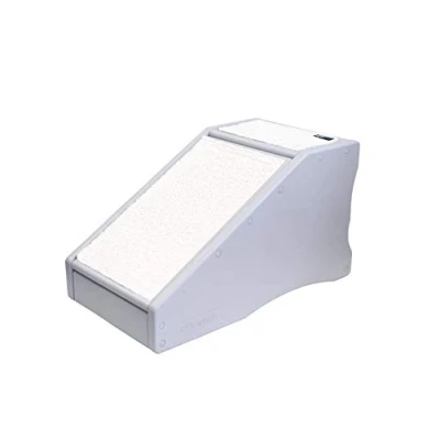 Immagine di Pet Gear Stramp combinazione scala e rampa, cane/gatto facile passo, leggero/portatile, robusto, grigio essenziale, numero modello: PG9916EG
