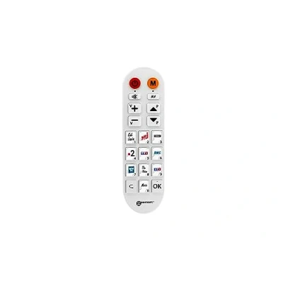 Immagine di Geemarc TV PHOTO100 Telecomando Bianco