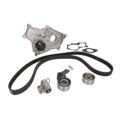 Immagine di CONTITECH CT1043WP1 Pompa Acqua + Kit Cinghia Distribuzione con ammortizzatore serraggio, Rullo tenditore 178 TOYOTA: RAV4 II SUV, Previa / Estima