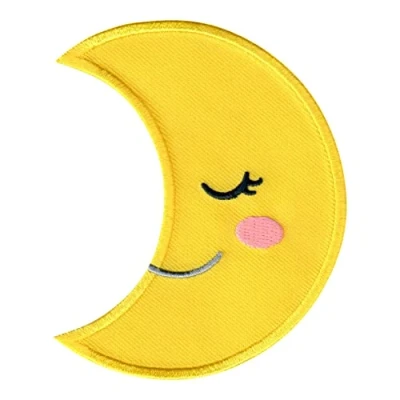 Immagine di PatchMommy Toppa Termoadesiva Luna Patch Ricamate per Ferro da Stiro o Cucire Toppe Adesive Vestiti, Applicazioni Tessuti Bambini