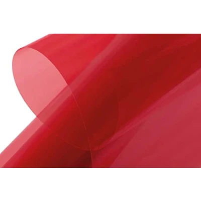 Immagine di KAVAN Pellicola adesiva trasparente, rosso, 2 metri, larghezza 64 cm