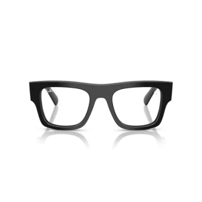 Immagine di Ray Ban Unisex RX5517M F601 Montature da vista Acetato Nero Trasparente Squadrata Normale
