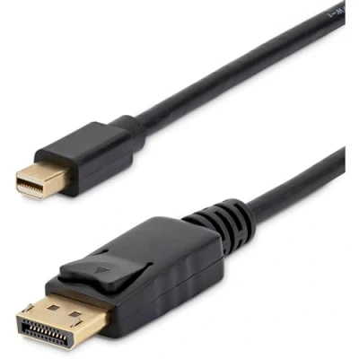 Immagine di StarTech.com Cavo Mini DisplayPort a 1.2 da 1m Adattatore 4K x 2K UHD Video per Monitor DP/DP Convertitore mDP/DP (MDP2DPMM3)