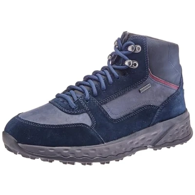 Immagine di Geox U Sterrato B ABX Sneakers alte, Uomo, Taglia: 43, Navy Pelle e tessuto