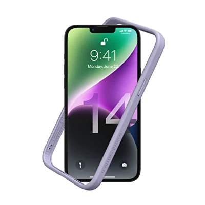 Immagine di RhinoShield Bumper Case Compatible with [iPhone 14 Plus] CrashGuard NX Shock Absorbent Slim Design Protective Cover 3.5M / 11ft Drop Protection Lavender