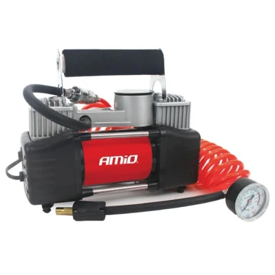 Immagine di AMiO Acomp 04 01136 Compressore d&#039;aria 12 150 con alimentazione da accendisigari, portatile