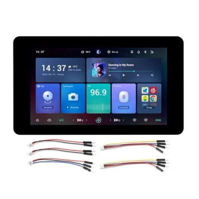Immagine di Waveshare ESP32 S3 7inch Capacitive Touch Display Development Board,ESP32 with 800x480 Resolution 65k RGB 7 inch LCD Screen,5 Point Touch,Supports WiFi &amp; Bluetooth