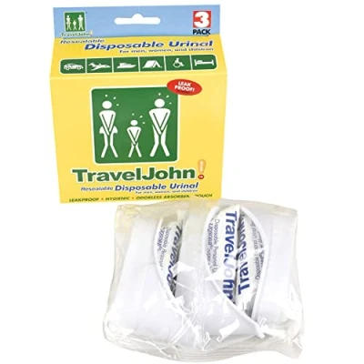 Immagine di Care Plus GIMA TRAVELJOHN DISPOSABLE URINAL 800cc, WC Portatile