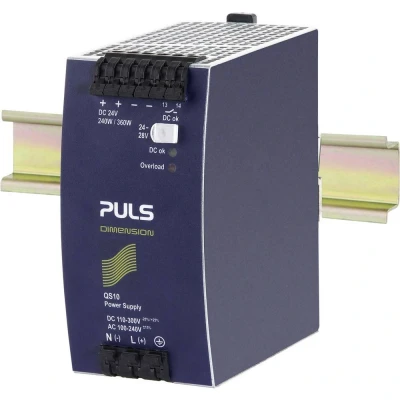 Immagine di PULS QS10.241 D1 Alimentatore per guida DIN 24 V/DC 10 A 240 W Num. uscite:1 x Contenuto 1 pz.