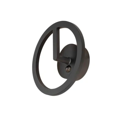 Immagine di SLV Q RING 1007916 Lampada da parete per esterno 10 W LED (monocolore) Nero