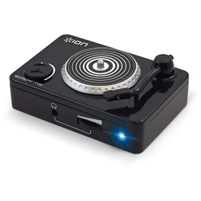 Immagine di ION Audio Vinyl Forever Adattatore con Convertitore USB, per Giradischi, Piastre a Cassette e Lettori CD Ingressi RCA, Uscita Cuffie Controllo di Volume