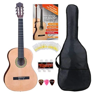 Immagine di Classic Cantabile AS 861 Chitarra Classica 1/2 Starter SET